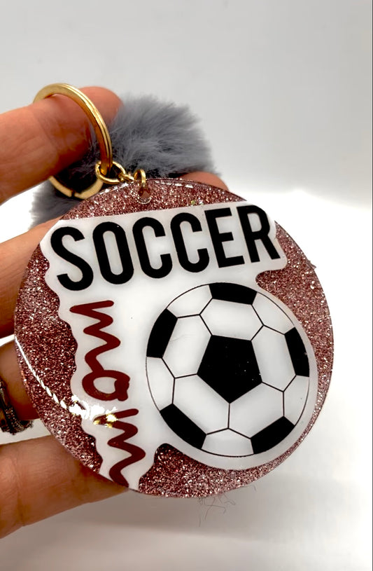 Soccer Mom Keychain